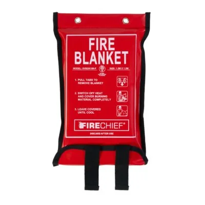 1.2 X 1.2M Fire Blanket In Soft Case (SVB2/K100-P)