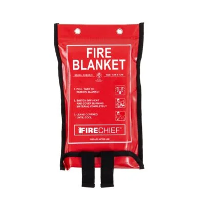 1.2 X 1.2M Fire Blanket, Soft Case
